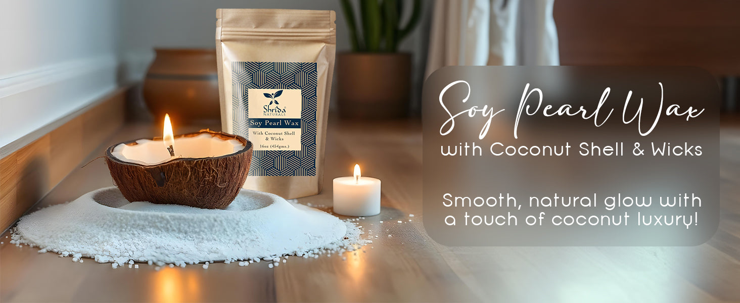 Soy Pearl Wax Candle 16oz (454g)