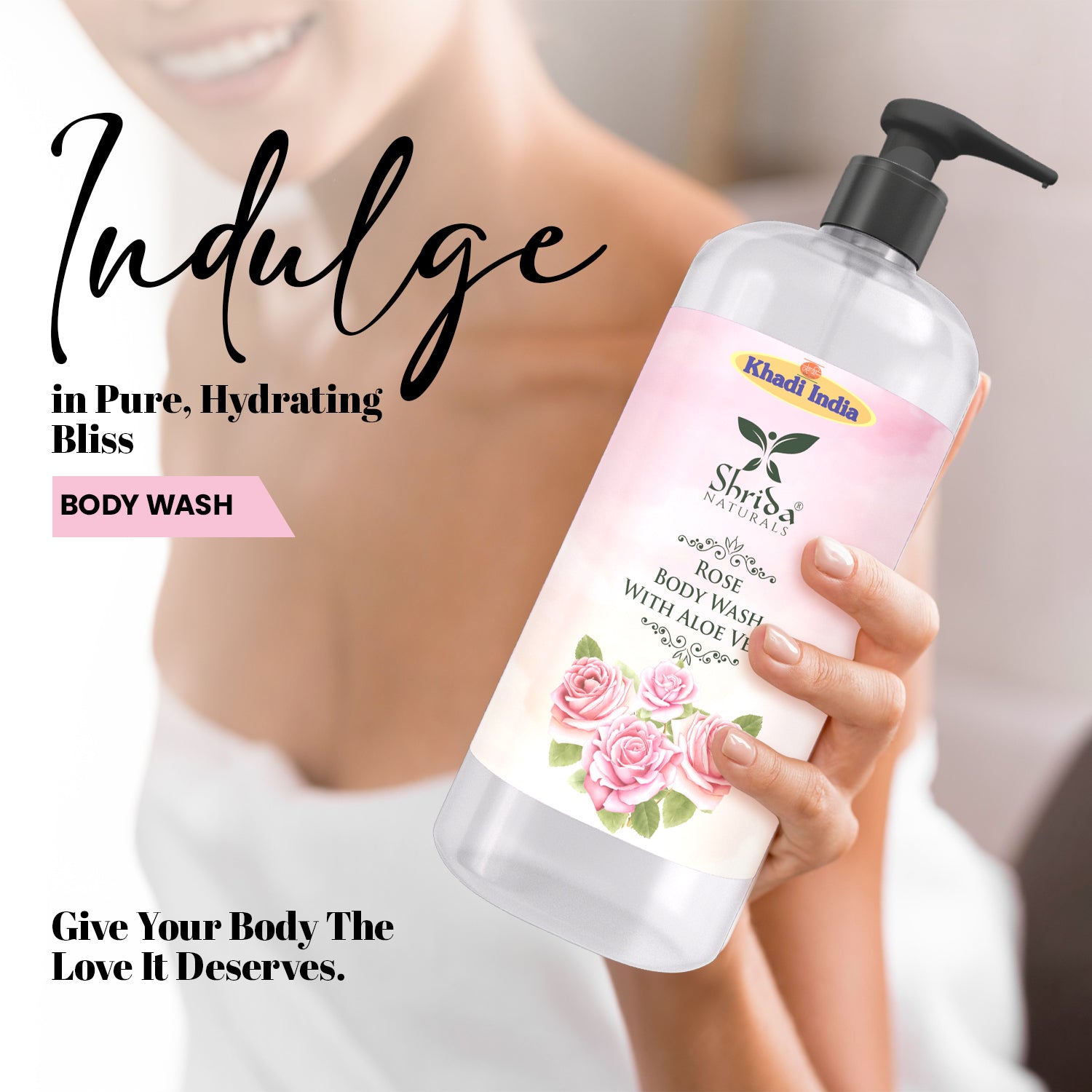 Rose Body Wash 500 ml