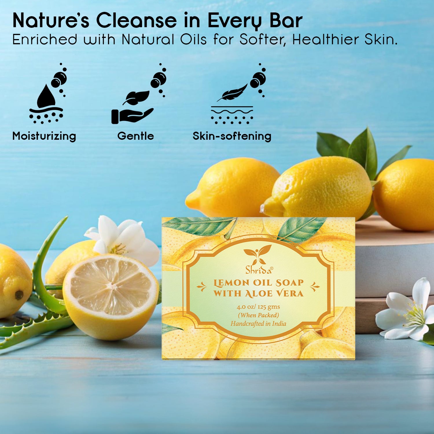 Lemon Oil Soap 125g