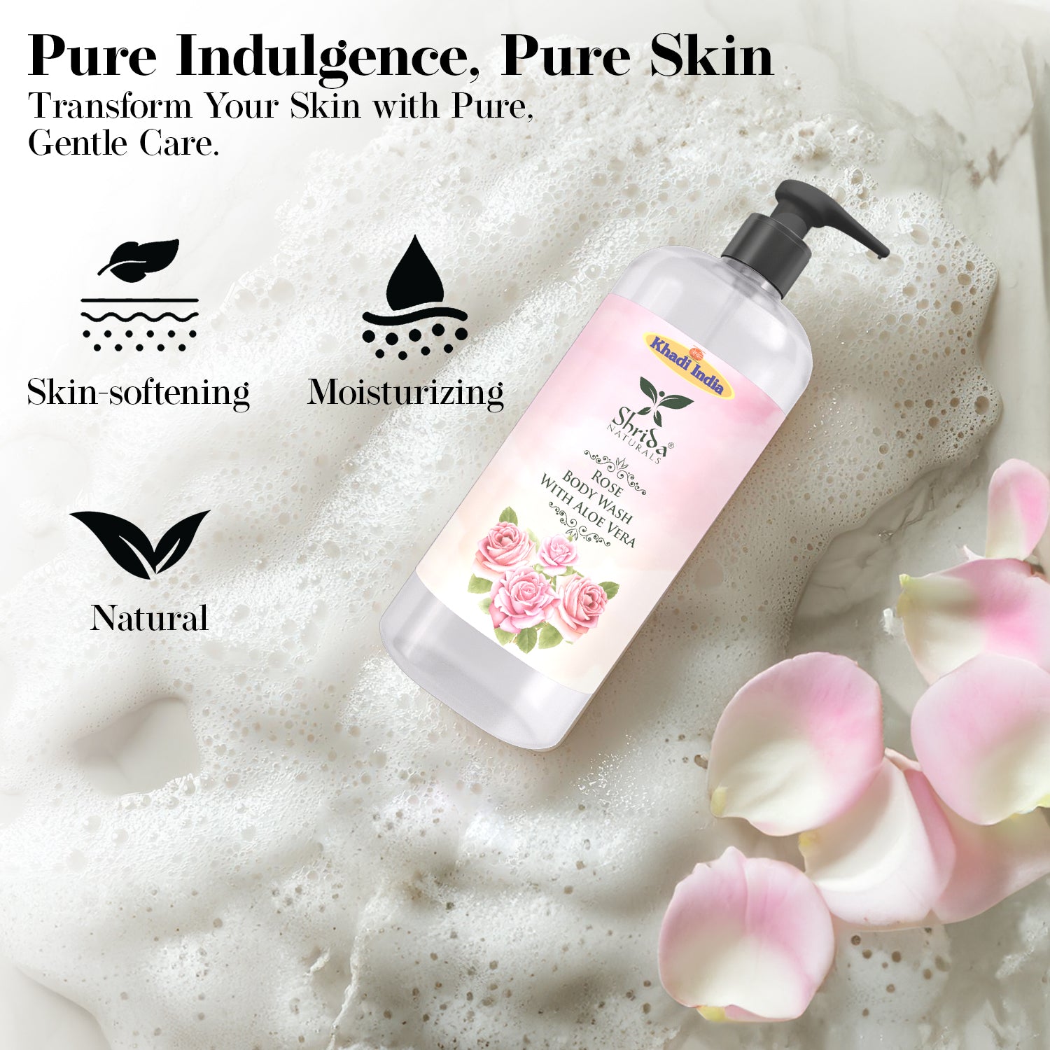 Rose Body Wash 500 ml