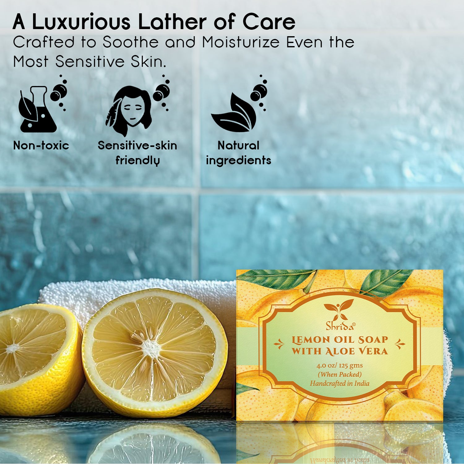 Lemon Oil Soap 125g