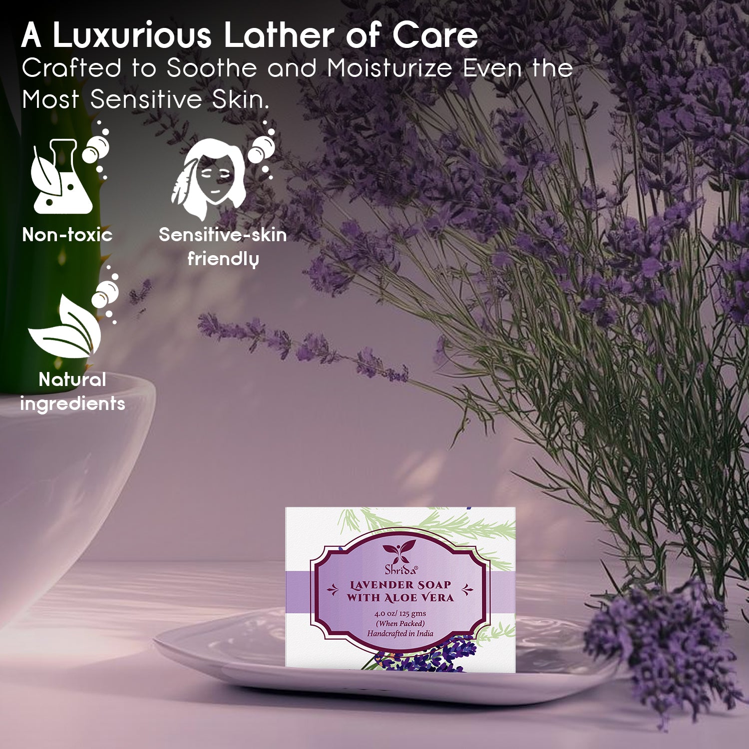 Lavender Oil Soap 125g