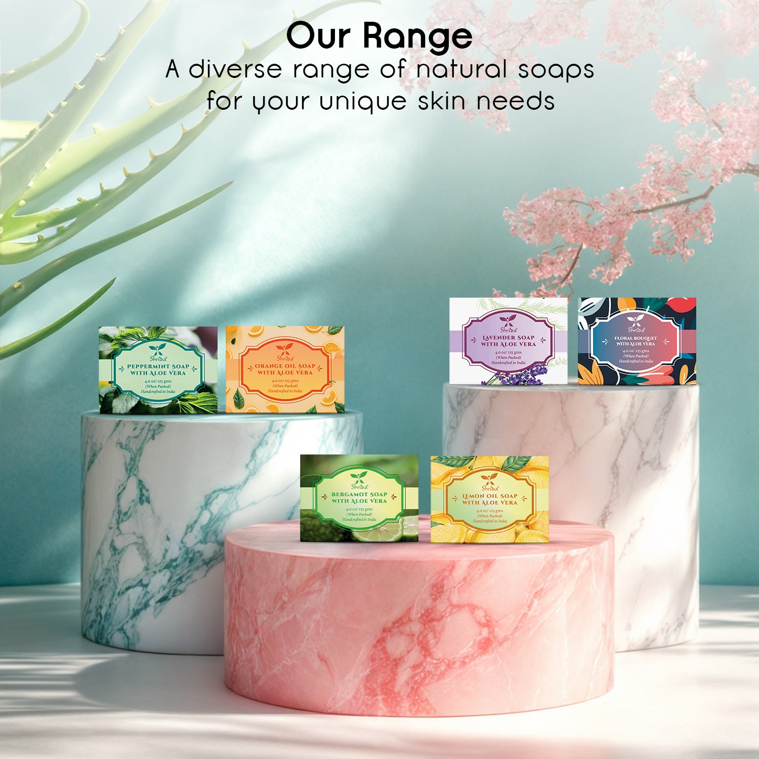 Floral Bouqet Soap 125g