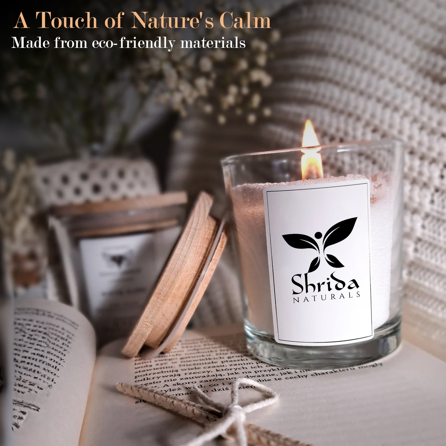 Soy Pearl Wax Candle 227g (8oz)