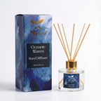 Shrida Oceanic Waves Reed Diffuser | 120ml with 6 Rattan Sticks