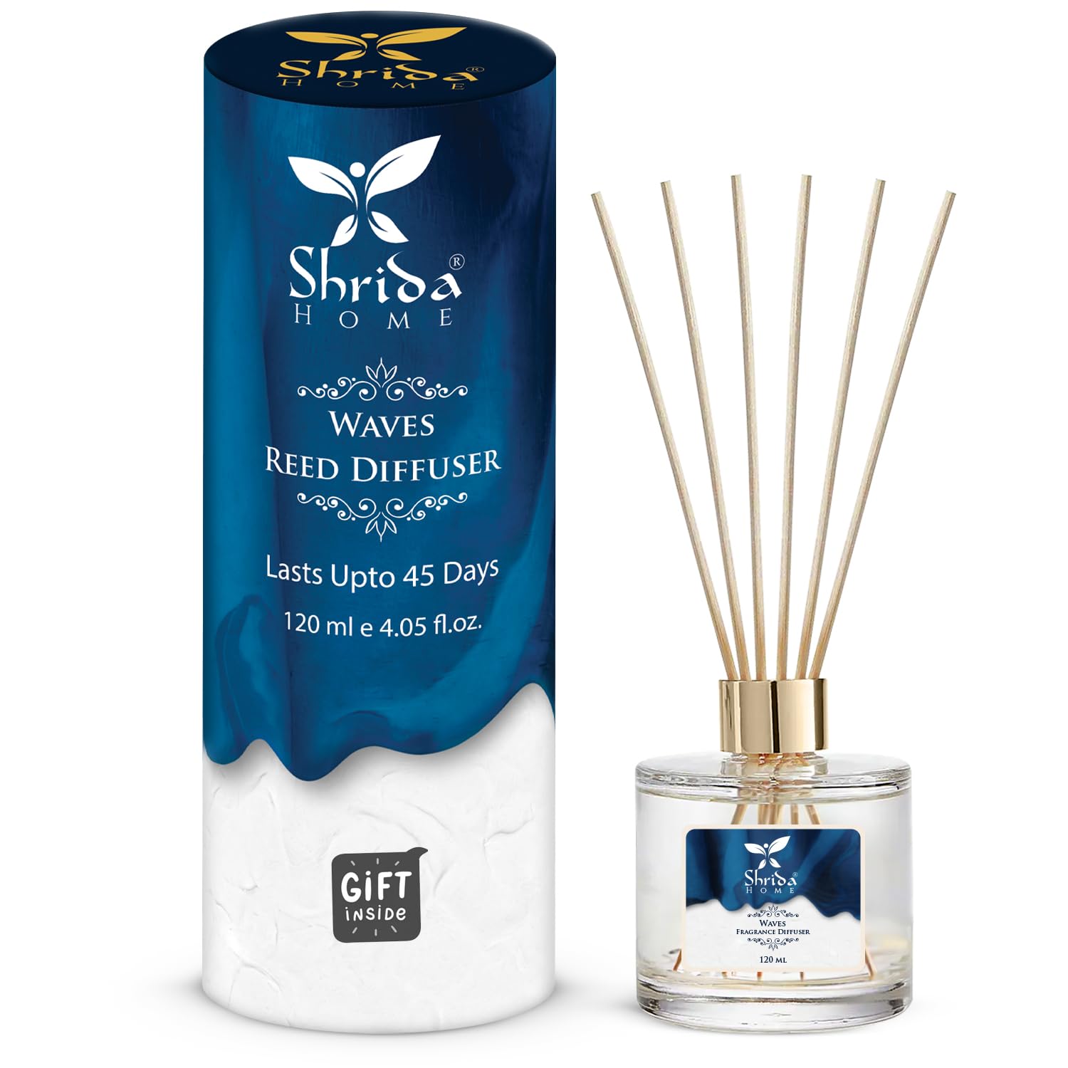 Waves  Reed Diffuser 120 ml