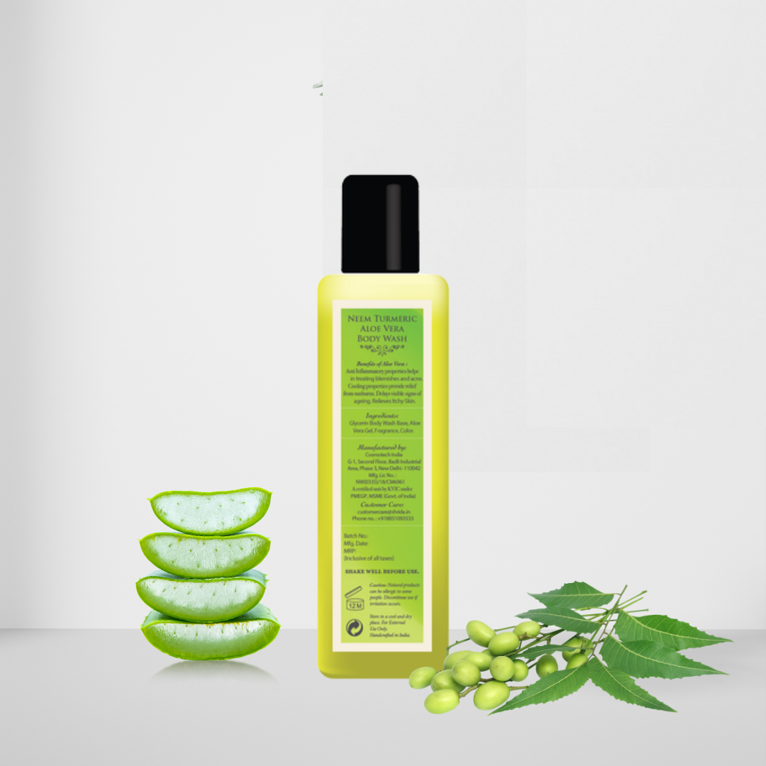 Neem Turmeric Aloe Vera Body wash 200ml